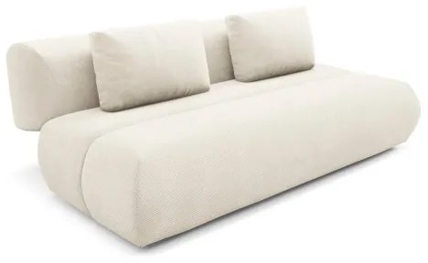 Canapea extensibilă FANO, crem, 3 locuri