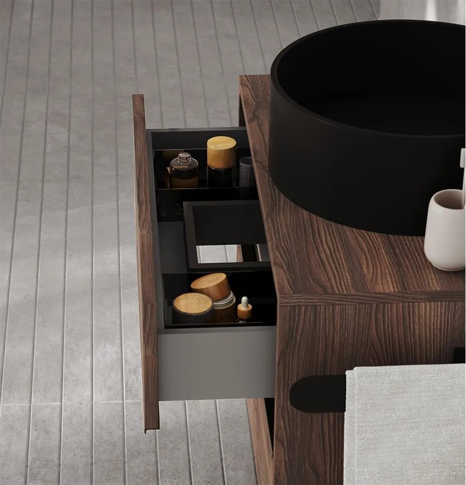 Set lemn masiv Mobilier Baie Suspendat Noce Model N1