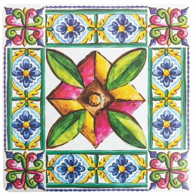 Suporturi pentru farfurii din plastic 6 buc. 37x37 cm Costiera – Villa d'Este