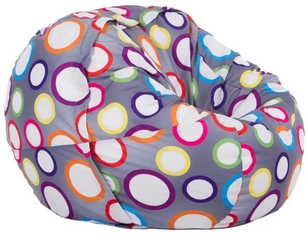 Fotoliu puf Biggy Mom XXL (gri). 1054589