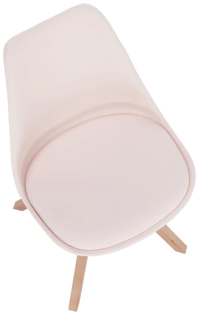 Scaun pivotant elegant, perlat, ETOSA