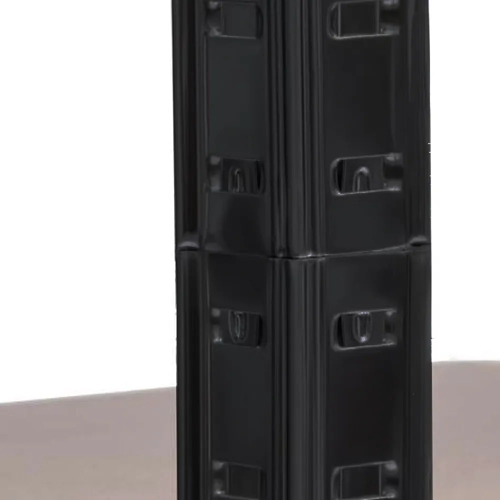 Raft rezistent 150x70x30 cm 150 kg negru