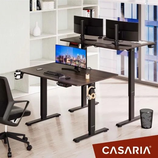 Deuba Birou de birou maro reglabil pe inaltime - 110x60x118 cm