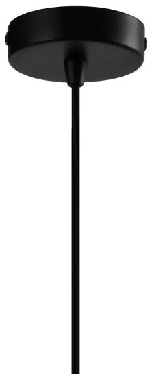 Lustră pe cablu ONLI CROSS 6xE27/22W/230V negru/alamă