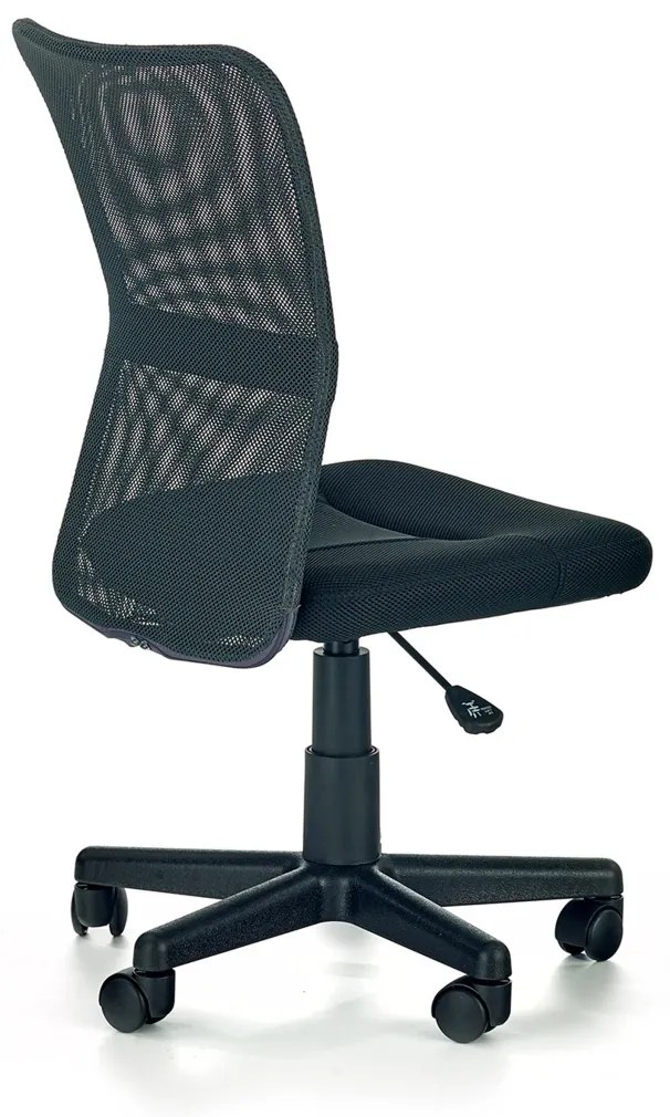 Scaun de birou copii Dingo negru gri