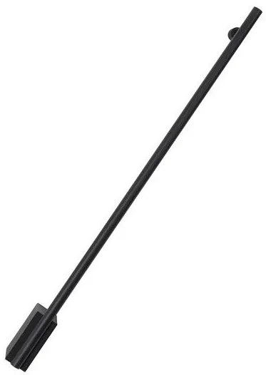 Aplica de perete LED design liniar GROPIUS negru, L-60cm, H-9cm