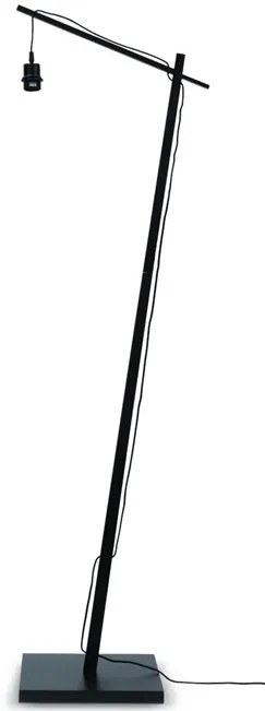 Lampadar din bambus Bali S negru, 44cm BALI/F/AD/B/4412/BN