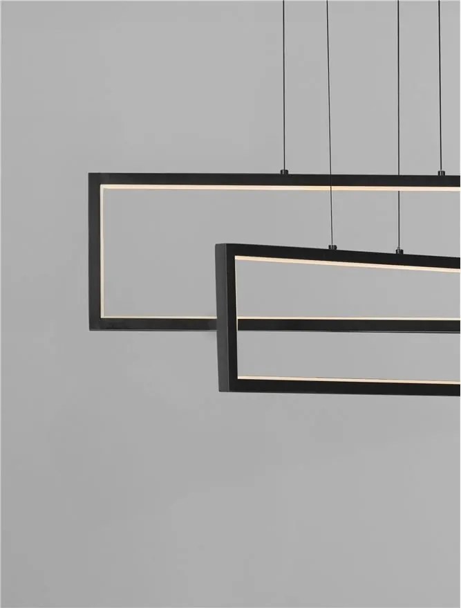 Lustra suspendata LED design modern Alis