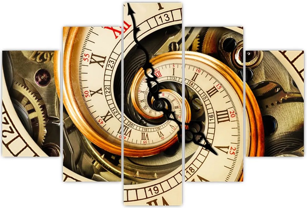 Tablou cu ceas (150x105 cm)