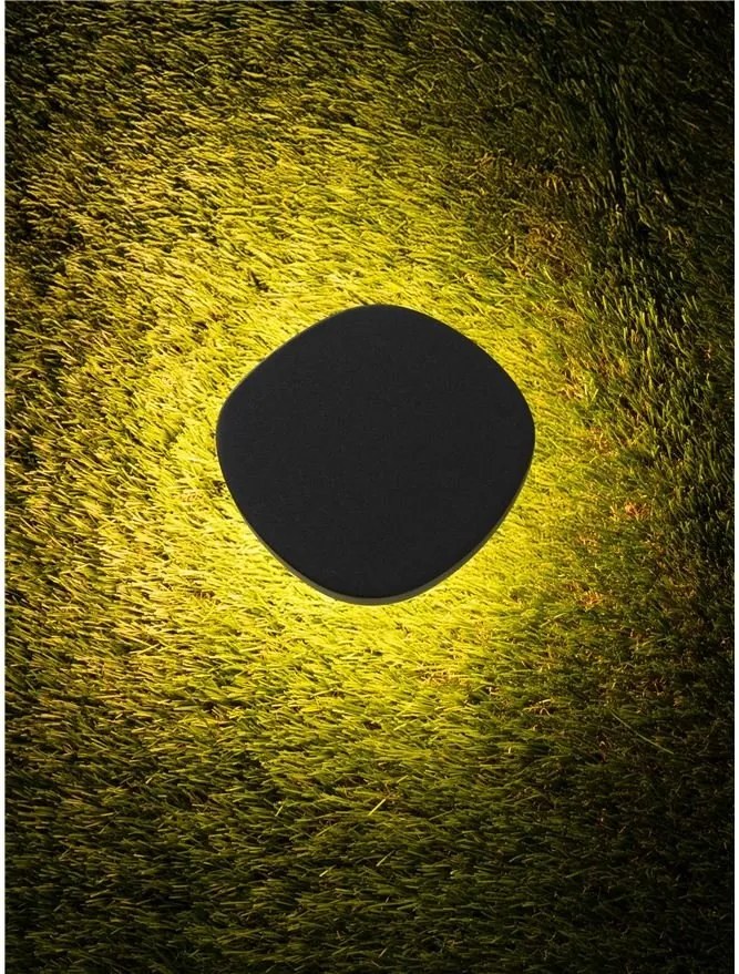 Mini Stalp de gradina IP65 BALIC negru H-10cm