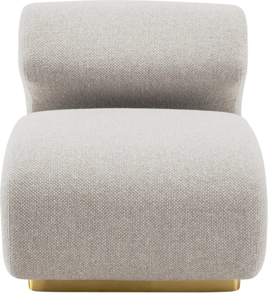 Fotoliu design elegant LUX Sansome, Reve grey