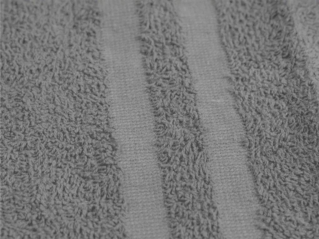 Prosop BASIC DUAL 50 x 100 cm gri, 100% bumbac