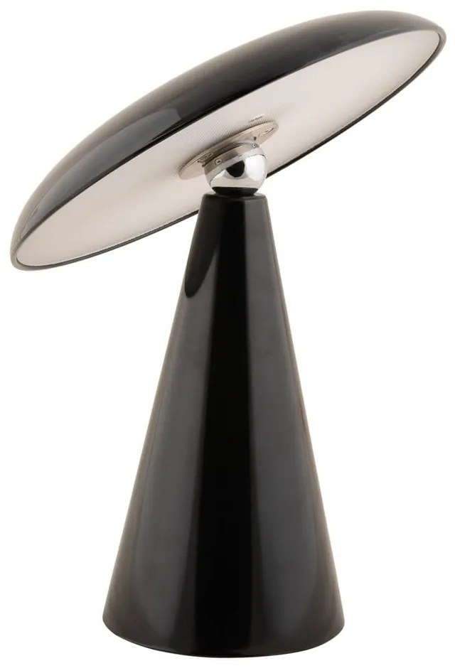 Veioză neagră LED cu intensitate reglabilă (înălțime 26 cm) Phoebe – Leitmotiv