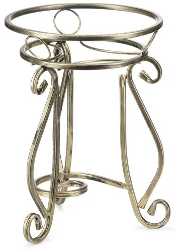 Suport de flori 37x29 cm auriu