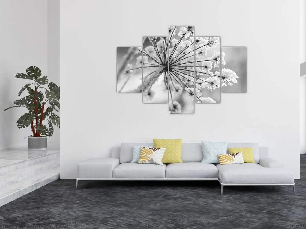 Tablou - Floare în timpul iernii (150x105 cm)
