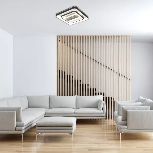 Plafonieră LED dimabilă cu ventilator Rabalux 71341 AIREON 50W/230V 3000/4000/6000K + telecomandă