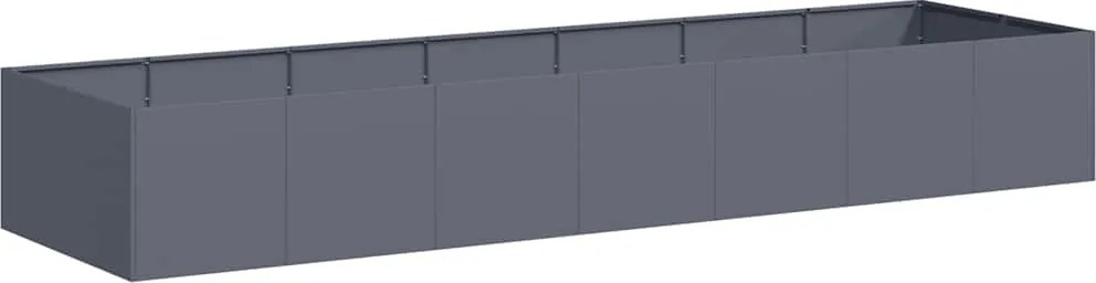 vidaXL Jardinieră Antracit 280x80x40 cm Oțel