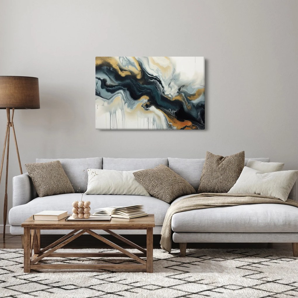 Tablou - Desen marmorat (90x60 cm)
