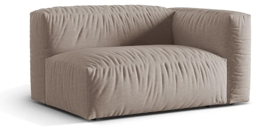 Modul pentru canapea modulară bej (cu colț pe partea dreaptă) Martina – Micadoni Home