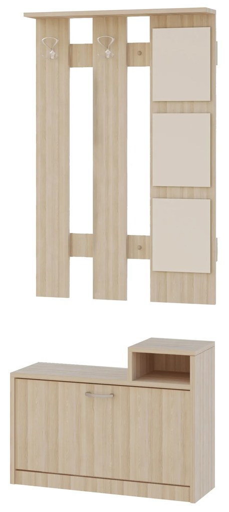 Garderoba haaus Anca, Ulm Deschis, L 80 cm