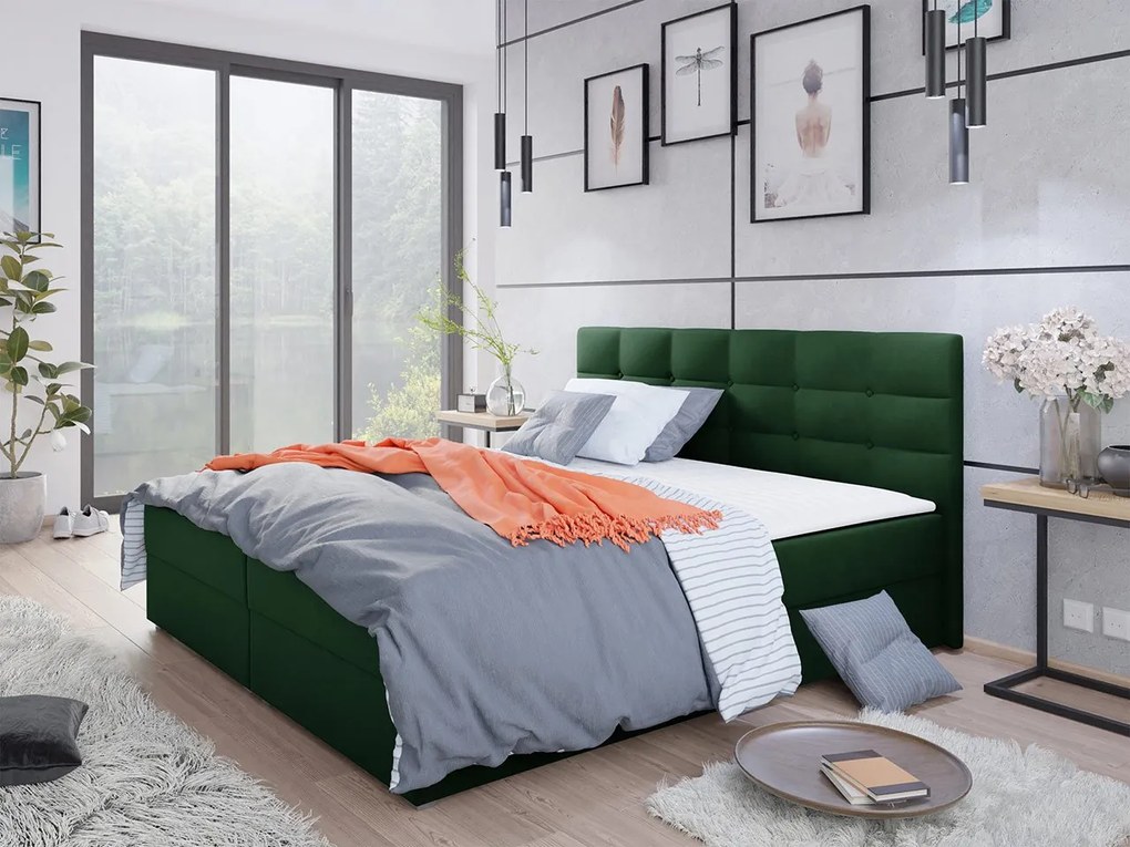 Pat matrimonial Boxspring Sebastian -1 (140x200) (Itaka 10). 1060632