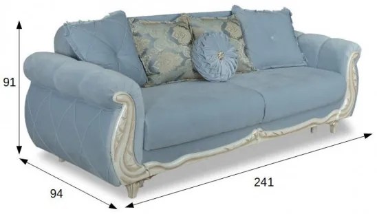 Canapea Extensibila 3L Sorana, 241 x 94 x 91 Cm