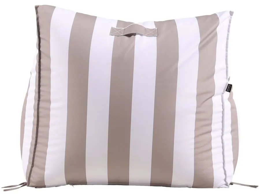 Beanbag pentru grădină alb-gri – Bonami Essentials