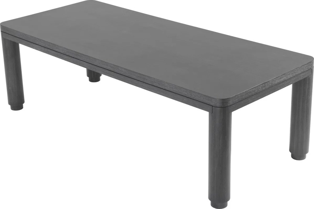 Masa design elegant LUX Atelier, gri carbune 114206 HZ