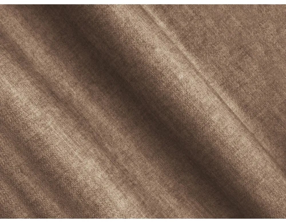 Canapea maro cu tapițerie din catifea 250 cm Loretto – Cosmopolitan Design