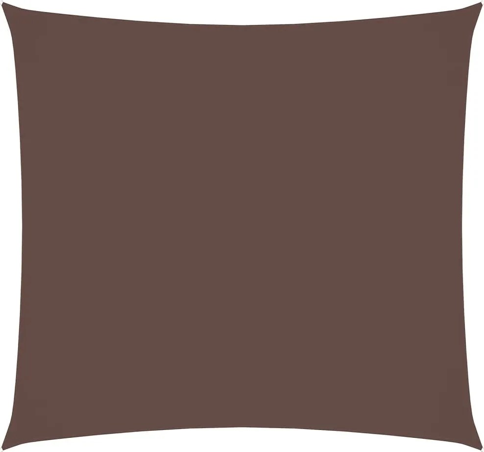 vidaXL Parasolar, maro, 2,5x2,5 m, țesătură oxford, pătrat
