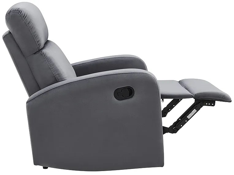 Fotoliu extensibil Margie (gri). Promo -6%. 1050471