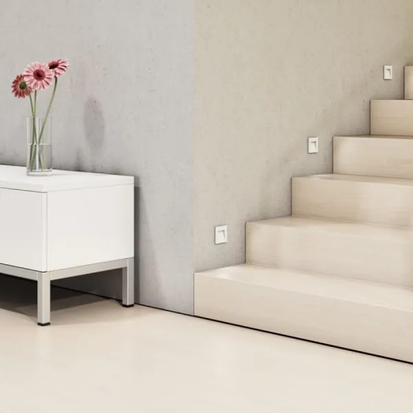 Corp de iluminat LED încastrat de exterior TESS LED/3W/230V IP54 alb RED-R12013