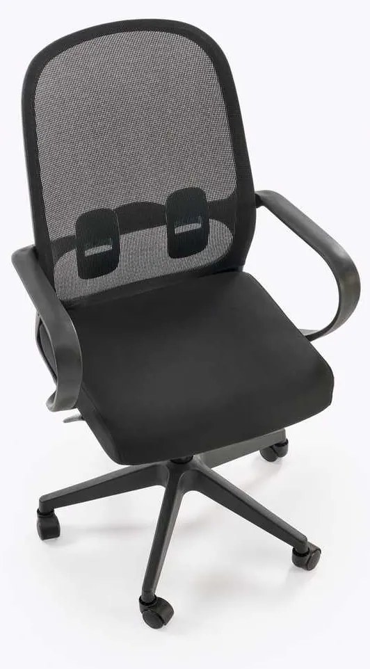 Scaun de birou Baldwin, negru