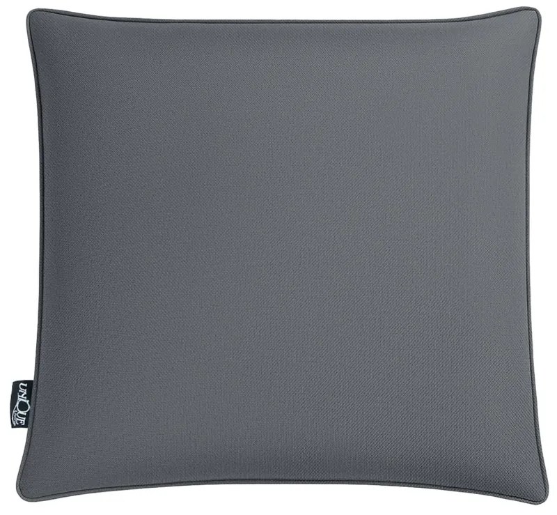 Set 2 buc perne de exterior CALINO 45x45 cm, gri inchis