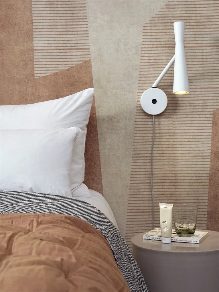 Aplica de perete design modern Bordeaux alba
