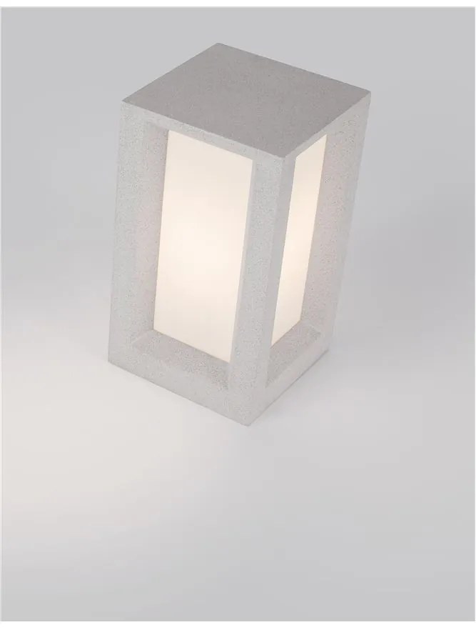 Stalp pentru iluminat exterior IP65 CASTRO alb, H-35cm NVL-9739352
