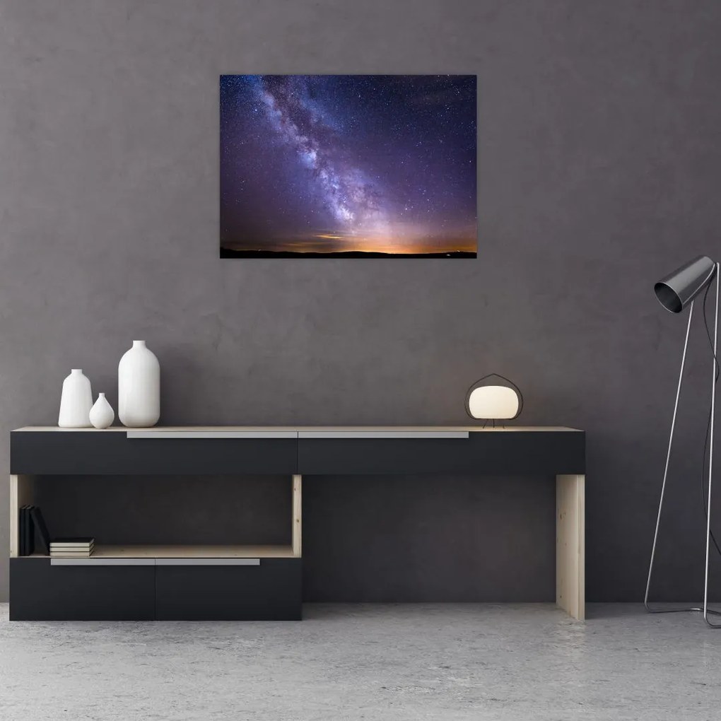 Tablou Cu privire la univers (70x50 cm)