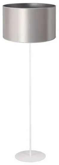 Lampadar Duolla CANNES 1xE27/15W/230V d. 45 cm argintiu/alb