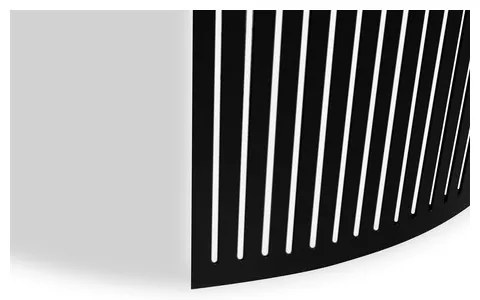 Măsuță de cafea FIKOLI 40x75 cm negru/stejar auriu