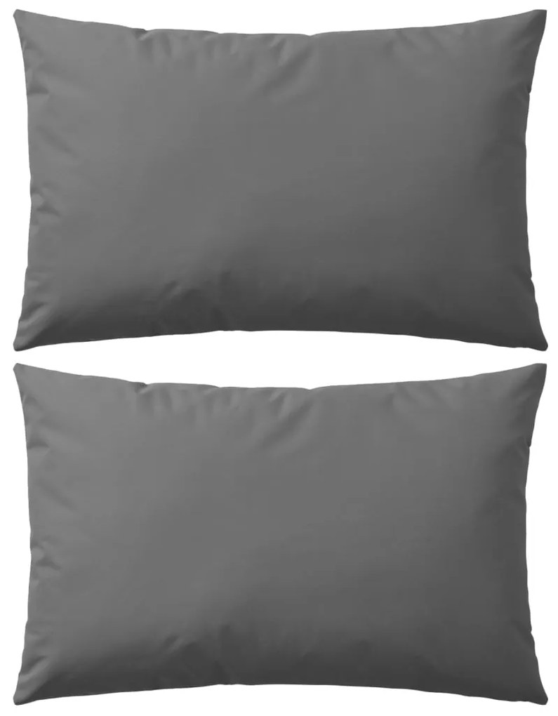 vidaXL Perne de exterior, 2 buc., gri, 60 x 40 cm
