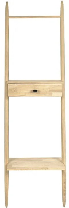 Etajeră din lemn de stejar 30x170 cm Ebern – Villa Collection