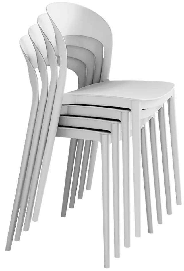 Scaun sufragerie Recibir (alb) . 1116462