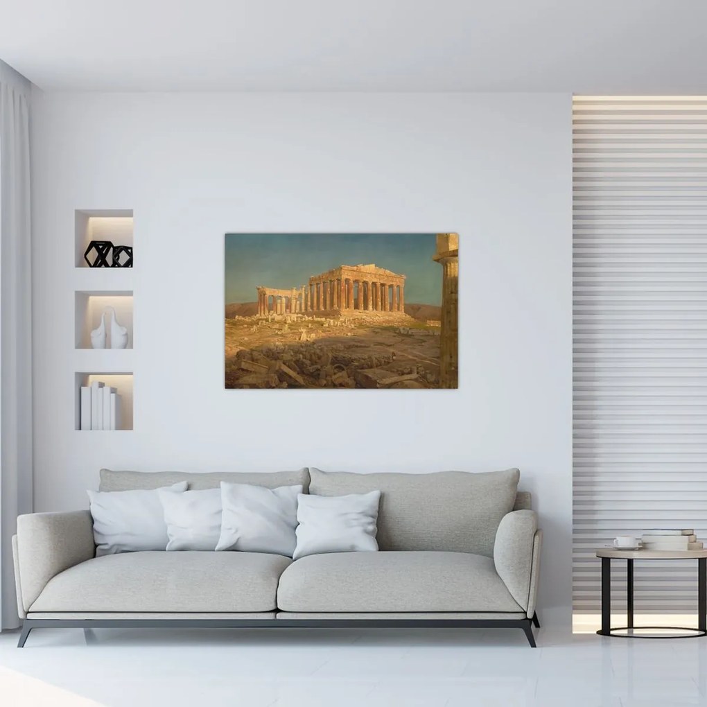 Tablou - Frederic Edwin Church, The Parthenon, reproducere (90x60 cm)