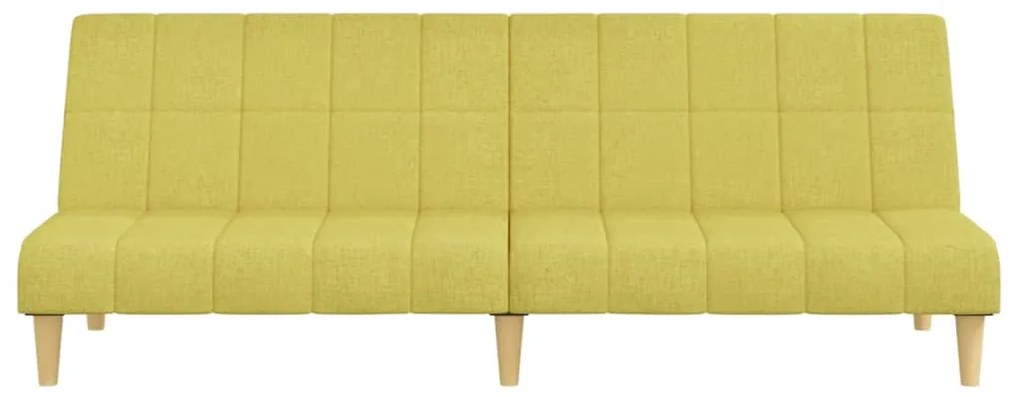 Canapea extensibila cu 2 locuri, verde, textil Verde