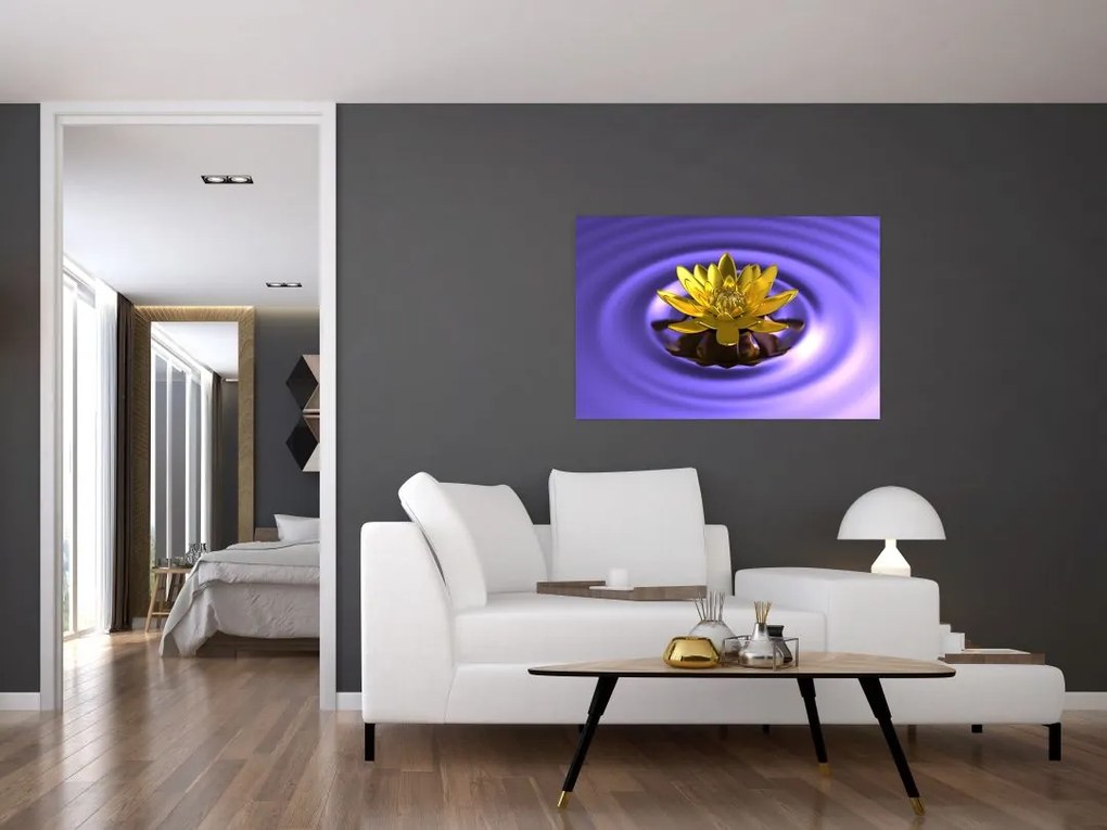 Tablou - Lotus (90x60 cm)