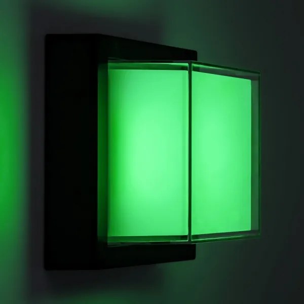 Aplică LED RGBW de exterior DURBE LED/10W/230V IP54 Wi-Fi Tuya Rabalux 7247