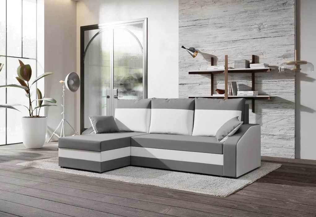 Supermobel Colțar extensibil WELDA, 230x75x140, haiti 17/haiti 18