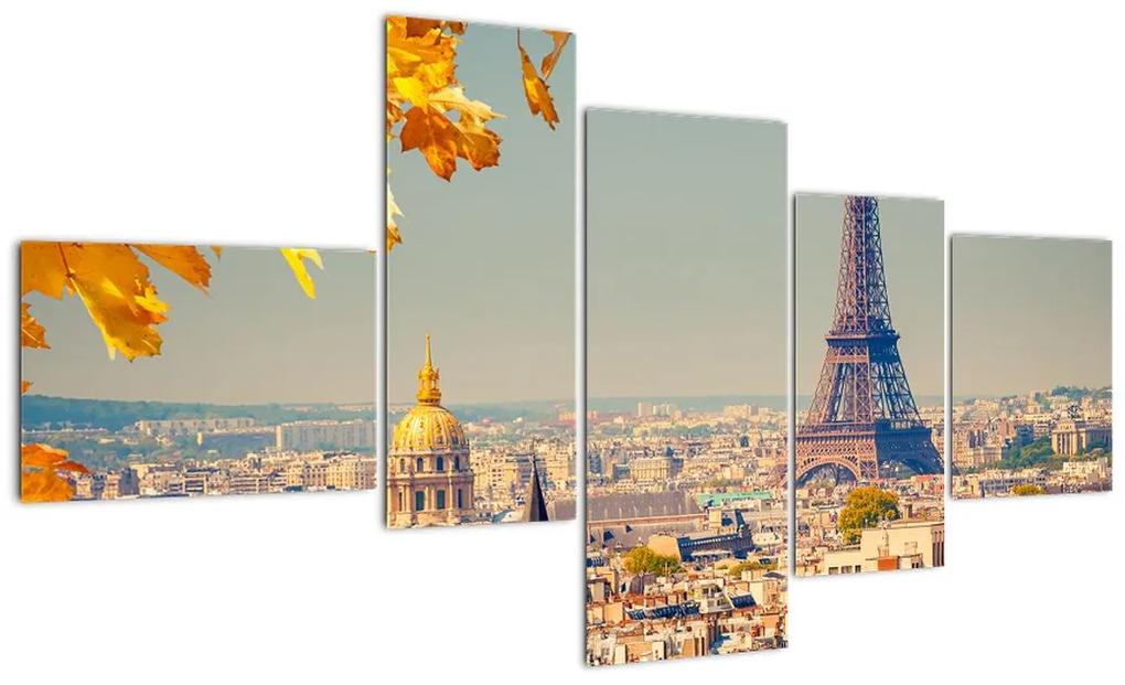 Tablou modern - Paris - Turnul Eiffel (150x85cm)