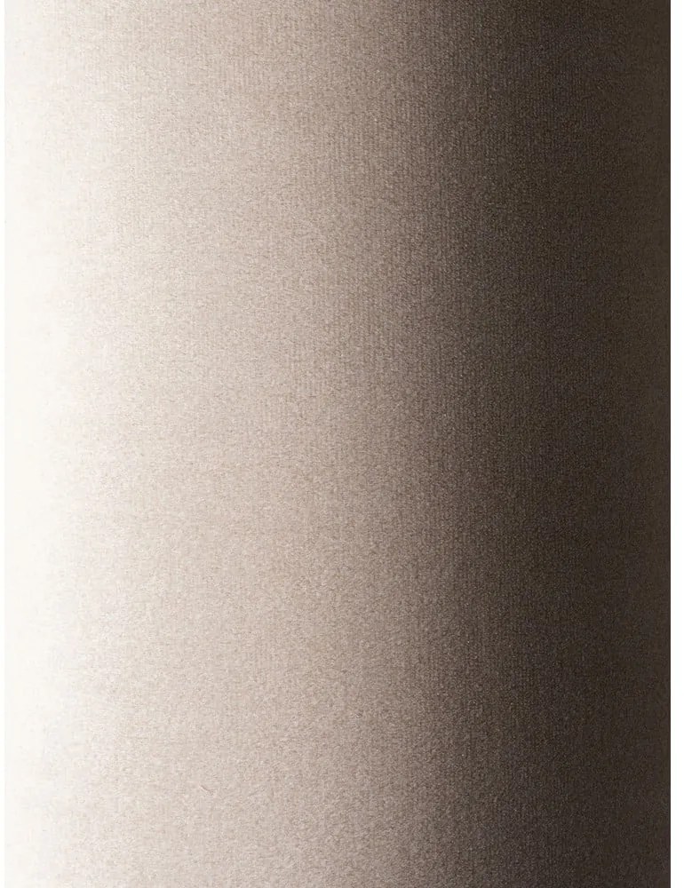 Fotoliu puf pentru copii bej cu tapițerie din catifea Bear – Wigiwama