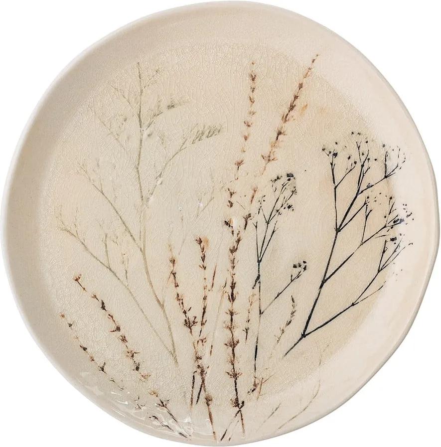Farfurie din gresie ceramică Bloomingville Bea, ⌀ 27,5 cm